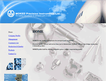 Tablet Screenshot of mokedltd.com